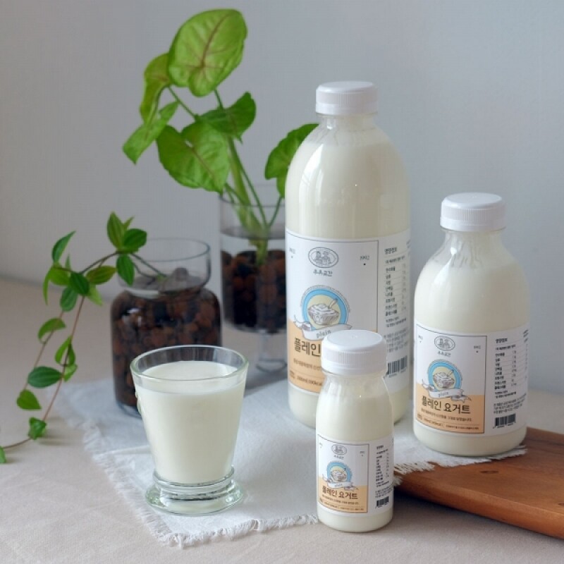 우유곳간,우유곳간 플레인 요거트 500ml 횡성 대광목장